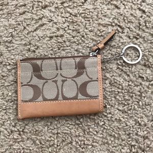Coach mini wallet
